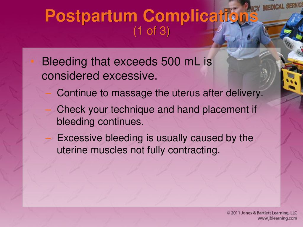 Postpartum Complications (1 of 3)