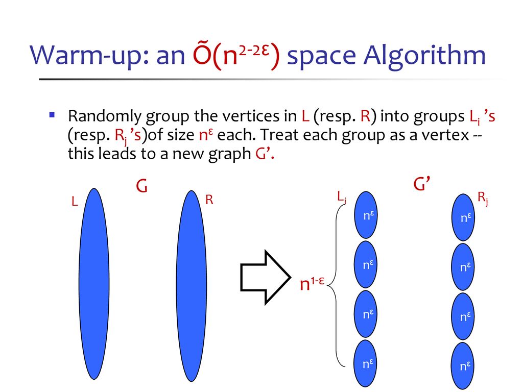 Approximate Matchings In Dynamic Graph Streams Ppt Download