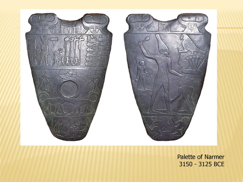 Palette of Narmer BCE