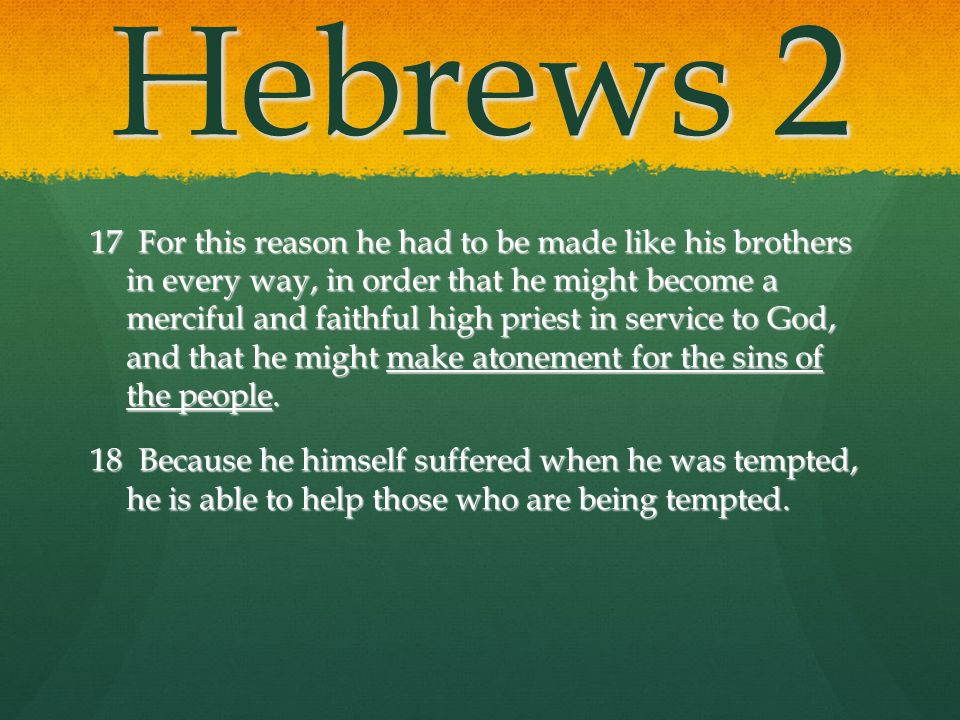 Hebrews 2
