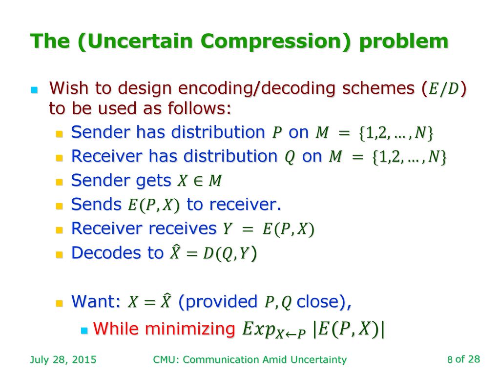 Communication Amid Uncertainty Ppt Download