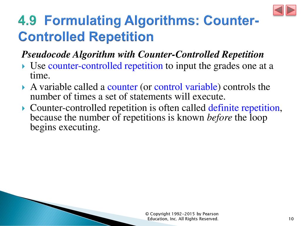 Chapter 4- part 2 Control Statements: Loops 1 - ppt download