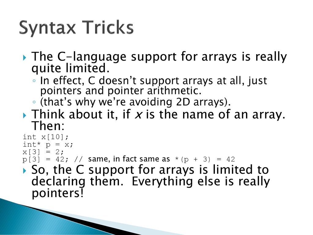 Introduction to Pointers - ppt download