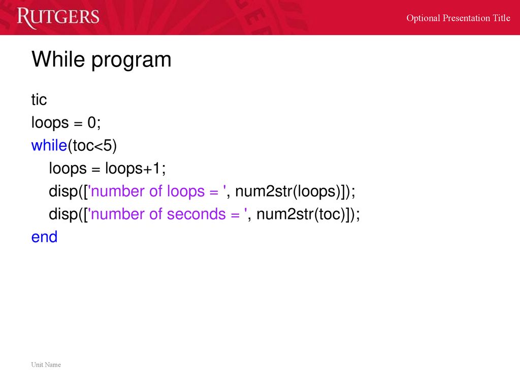 Introduction To Matlab Class 2 - ppt download
