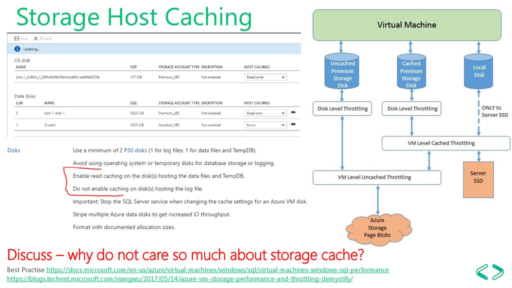Storage Host Caching Discuss – why do not care so much about storage cache