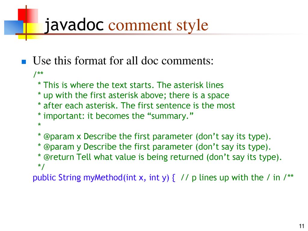How to write good comments ppt download