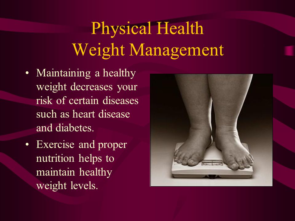 Physical Health Weight Management