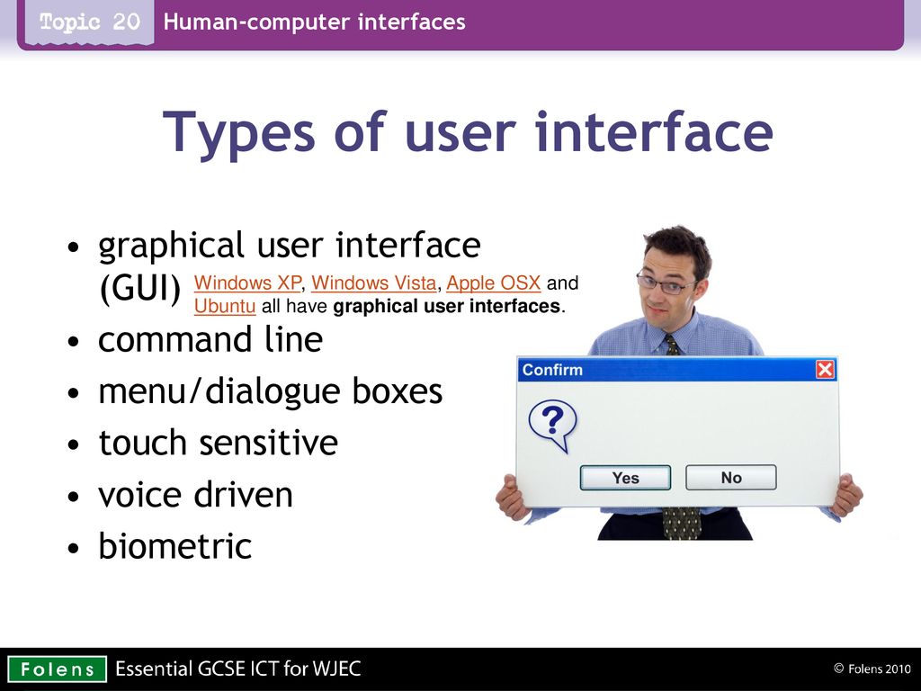 Human–computer interfaces - ppt download