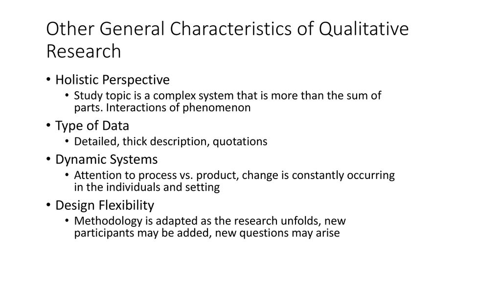 Qualitative Research, Inferential Stats - ppt download