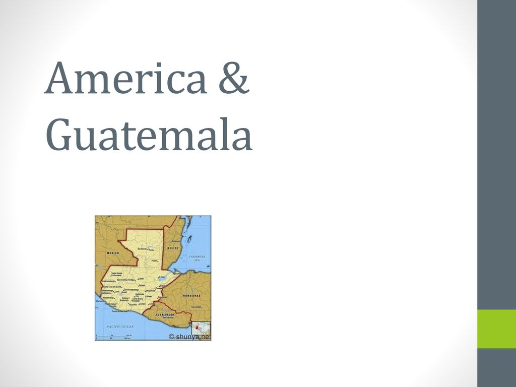 America & Guatemala