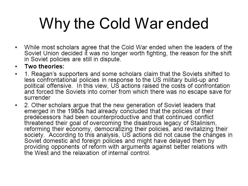 reasons for the cold war