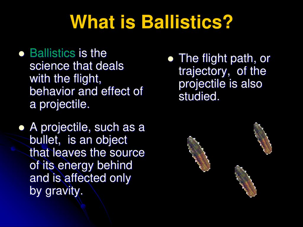 Forensic Ballistics. - ppt download