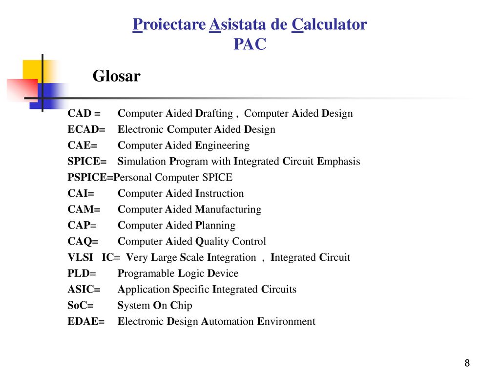 Proiectare Asistata de Calculator - ppt download