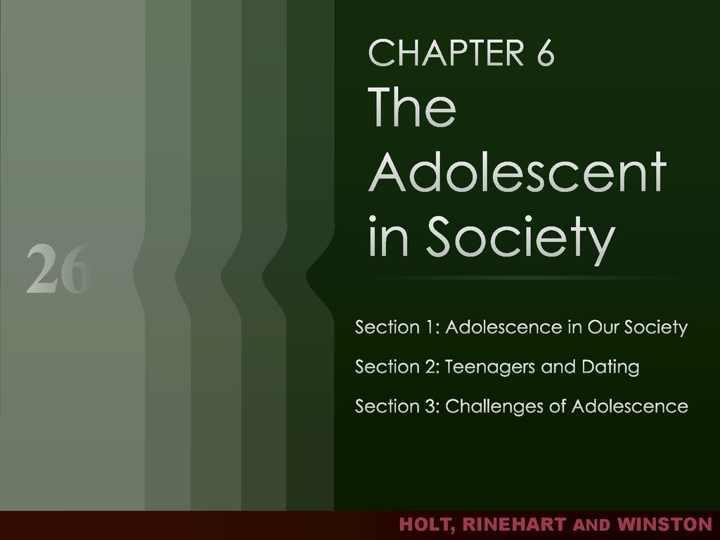 Chapter 6 The Adolescent In Society Ppt Download