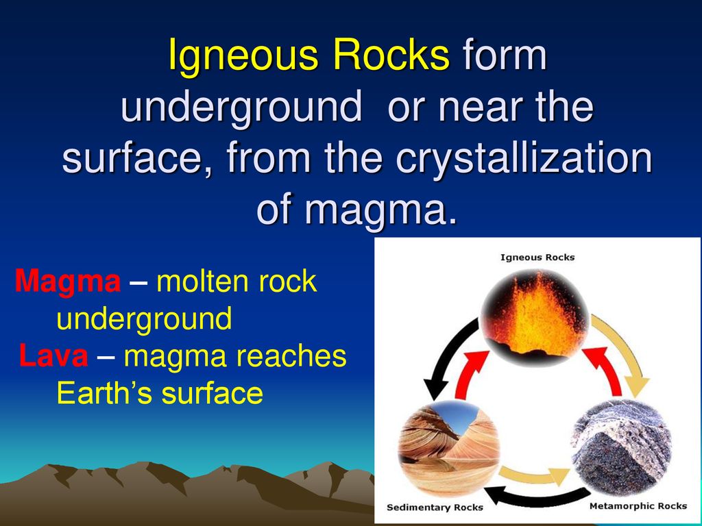Rock Types IGNEOUS ROCKS( ). ppt download