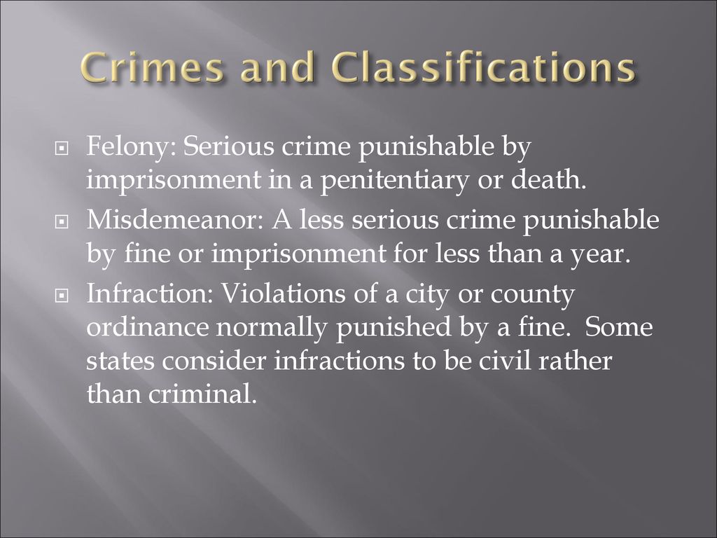 Criminal Law: Substance and Procedure - ppt download