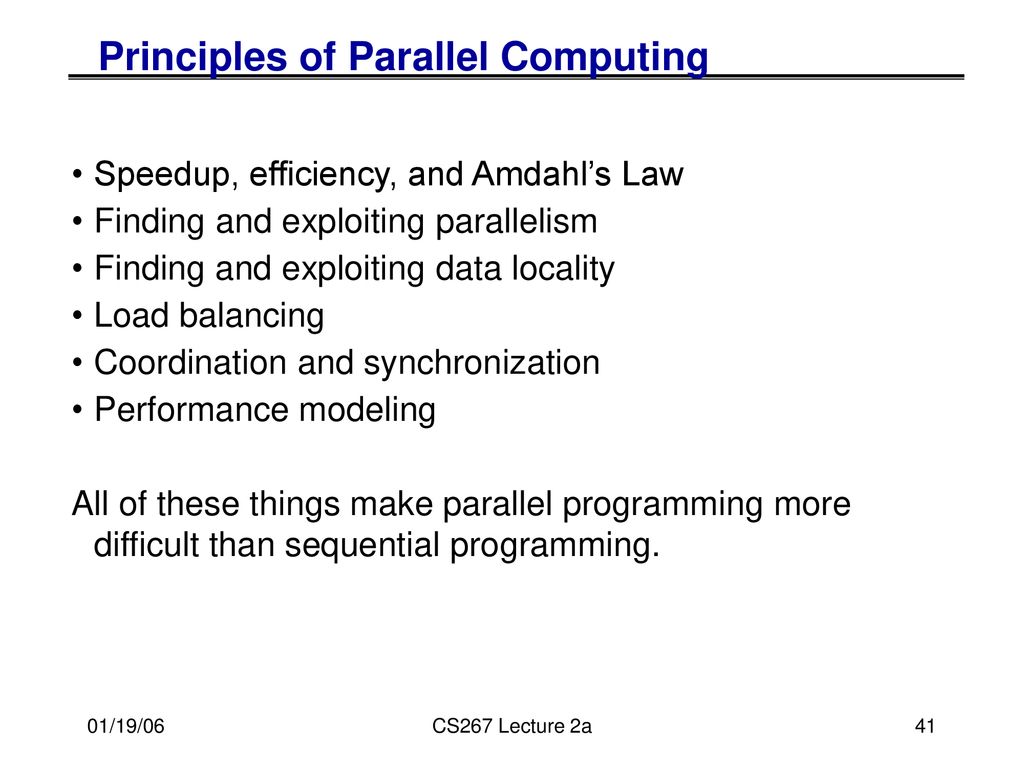 High Performance Programming on a Single Processor: Memory Hierarchies ...