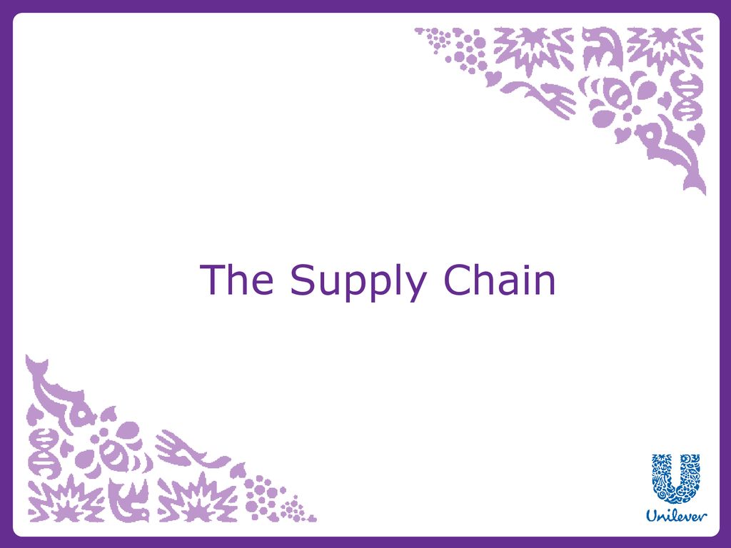 The Supply Chain