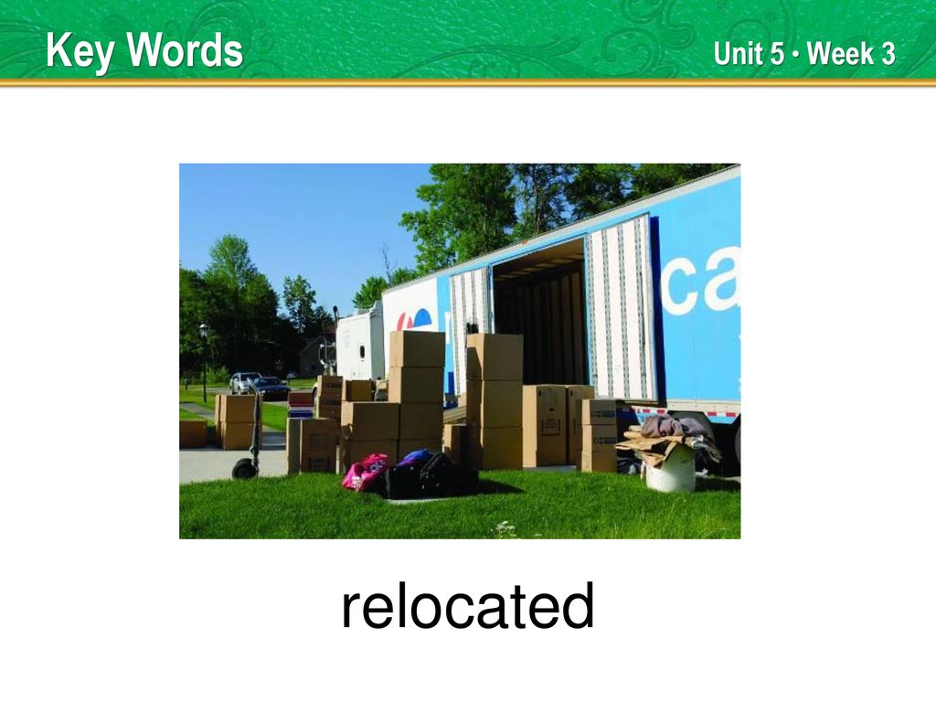 roamed Key Words Unit 5 Week 3 TEACHER TALK ppt download