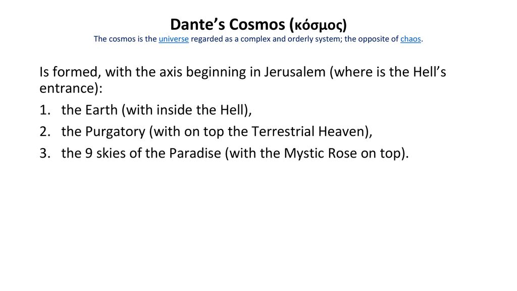 Dante and his World Daniela Cunico Dal Pra, Lecturer in Italian