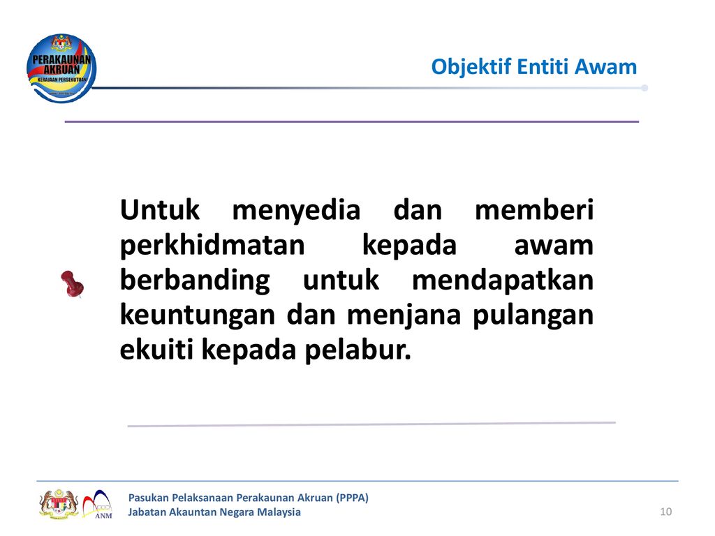 Pengenalan kepada Malaysian Public Sector Accounting Standards 