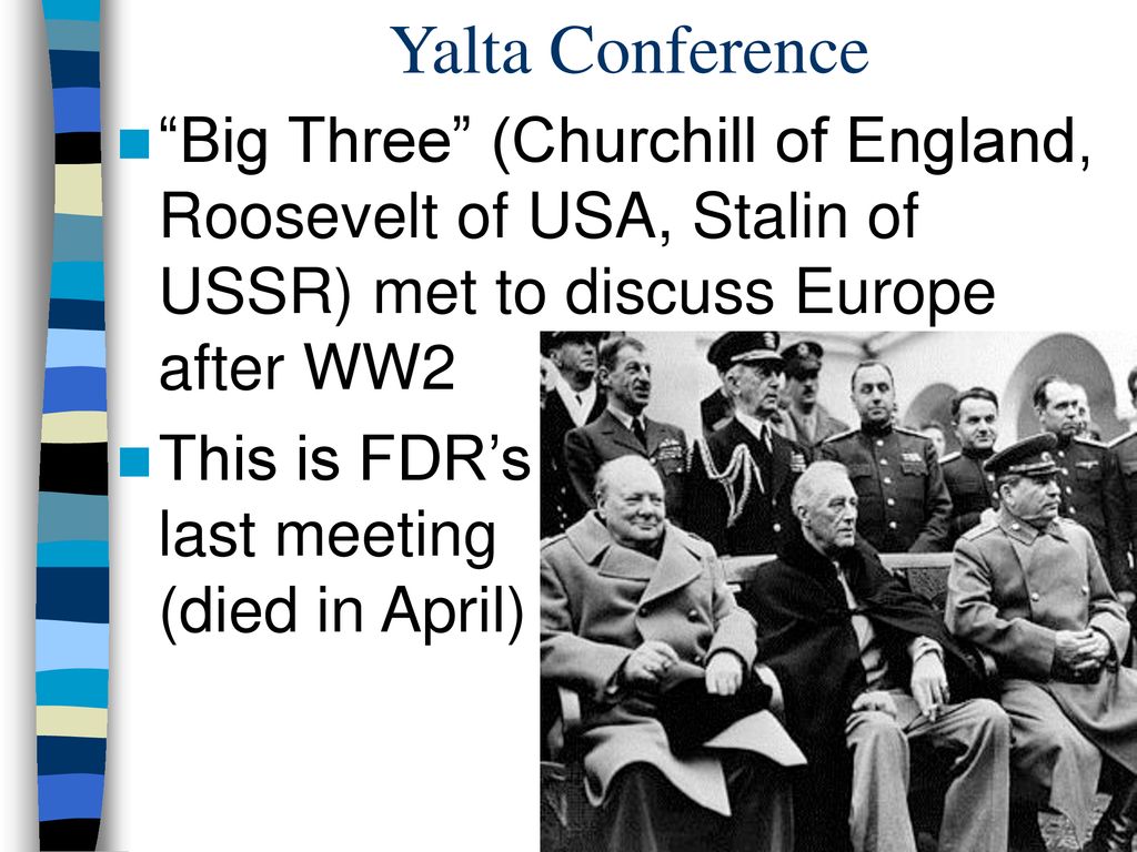 Conferences And Cold War Ppt Download