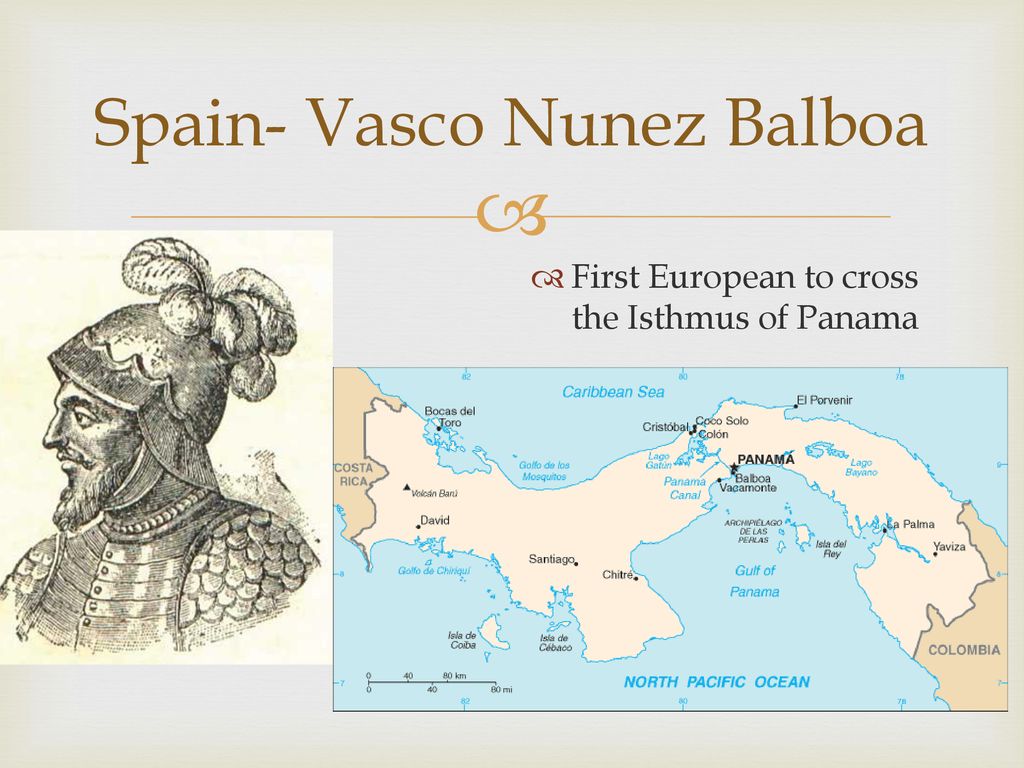 Spain- Vasco Nunez Balboa