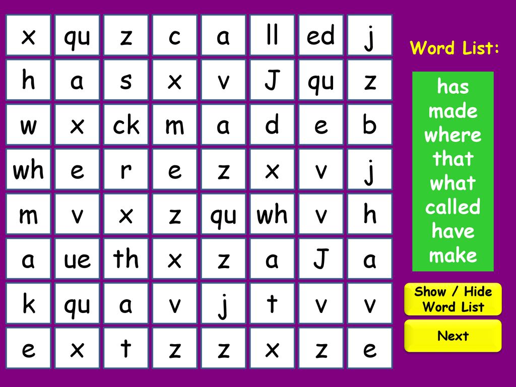 My Next High Frequency Words Ppt Download