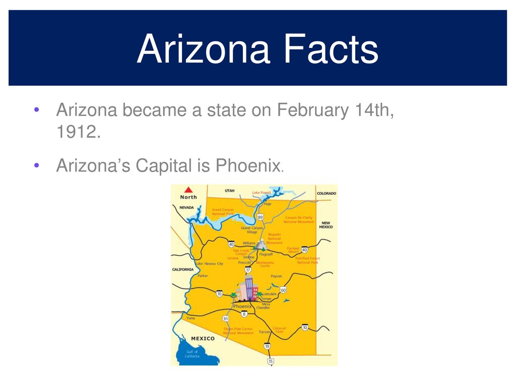 Arizona 48th state ppt download