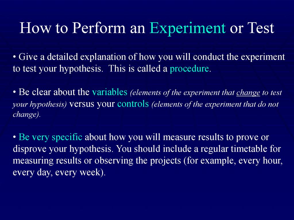 An introduction to the scientific method ppt download