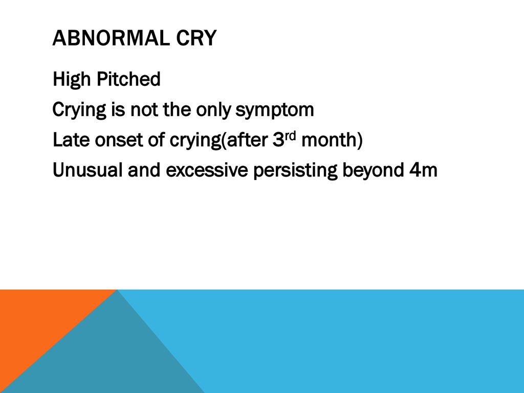 My Baby s Crying and Won t Shut Up ppt download