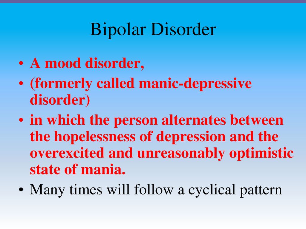 Anxiety and Mood Disorders - ppt download