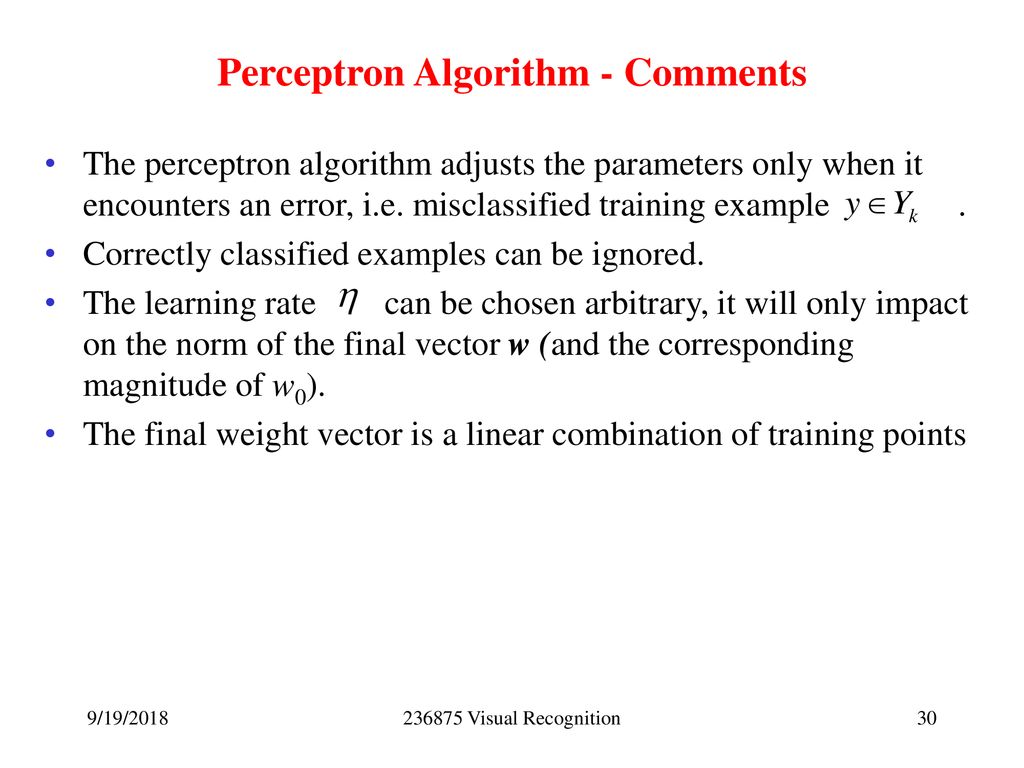 LINEAR DISCRIMINANT FUNCTIONS - ppt download