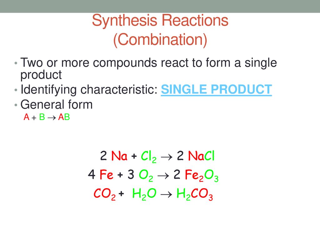 Chemical Reactions Ppt Download