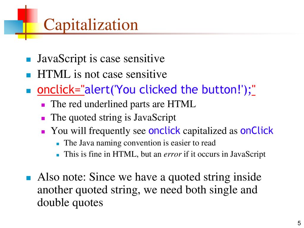JavaScript and HTML Simple Event Handling 19-Sep ppt download