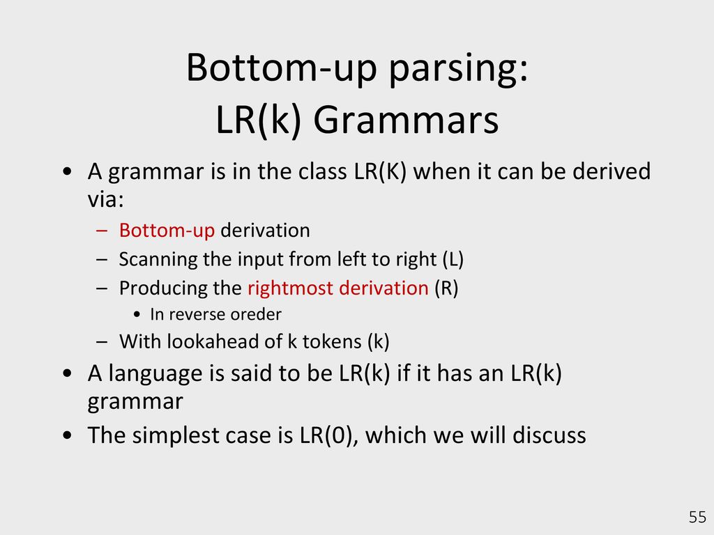 Lecture 4: Syntax Analysis: Parsing Noam Rinetzky - ppt download
