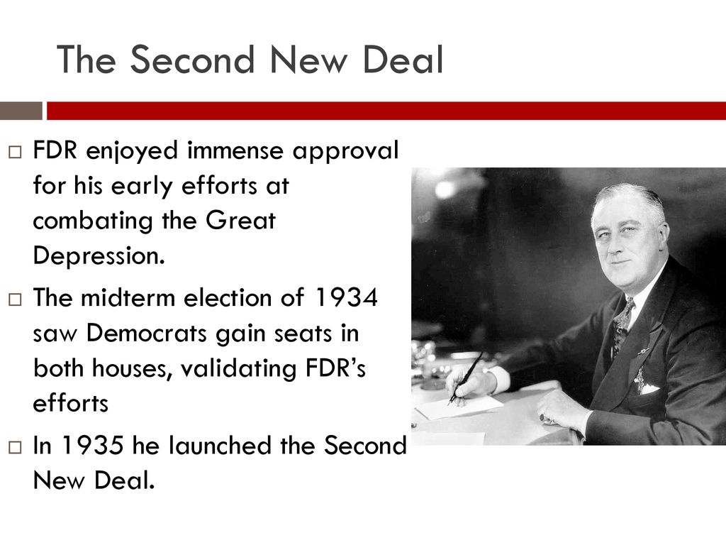 FDR the Second new deal and the supreme court ppt download