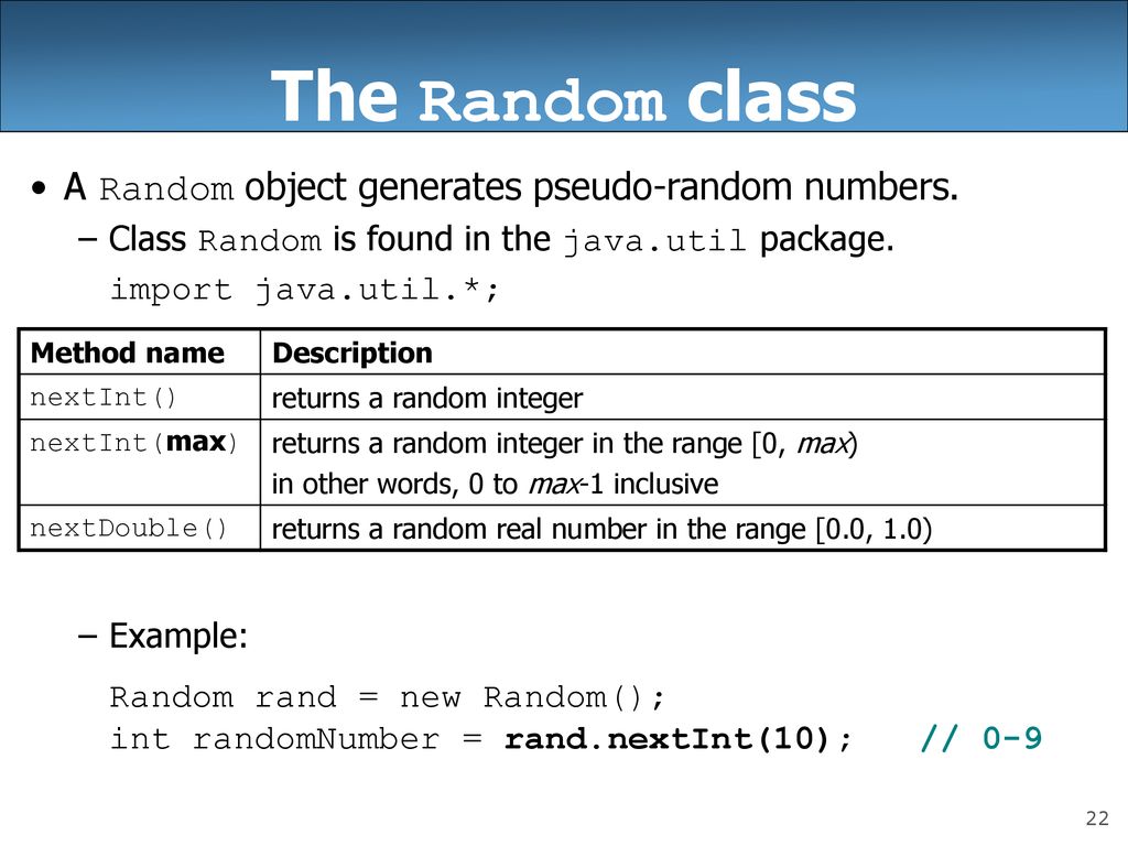 Building Java Programs Chapter 5 - ppt download