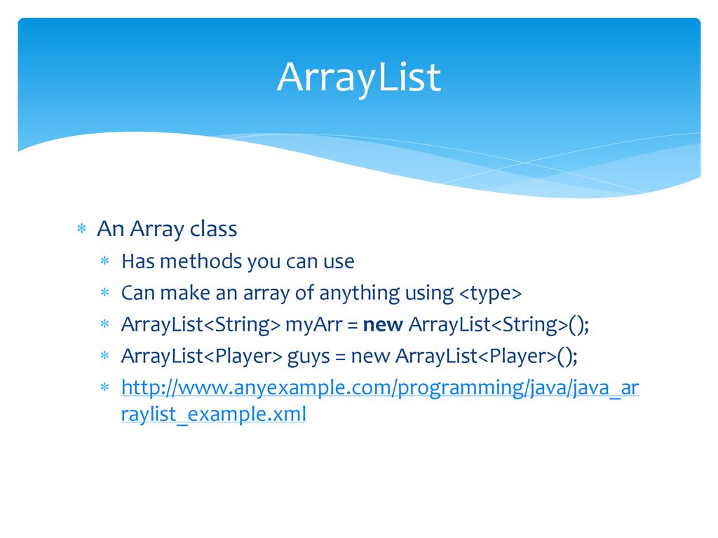 More on Classes & Arrays - ppt download