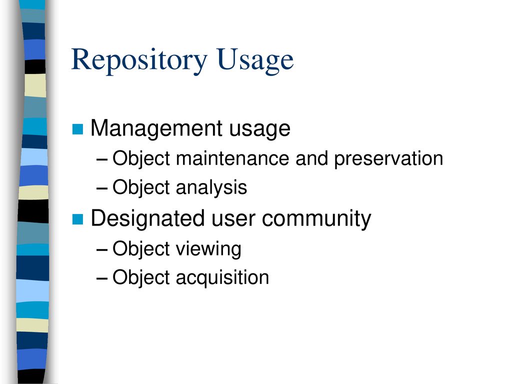 Lifecycle metadata for digital objects ppt download