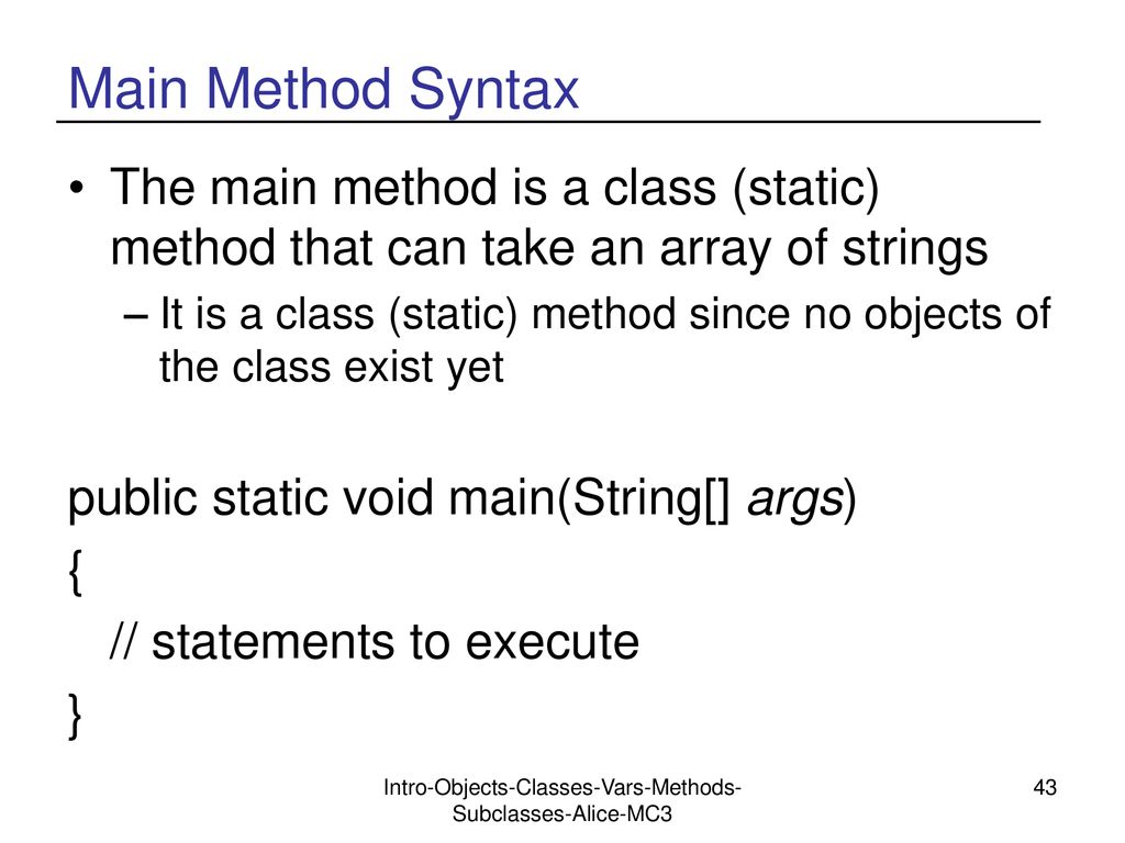 Introduction to Object-Oriented Programming in Java - ppt download