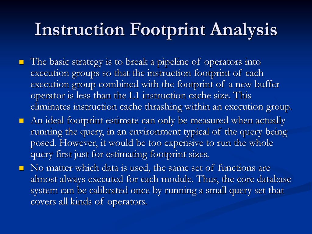 Buffering database operations for enhanced ppt download