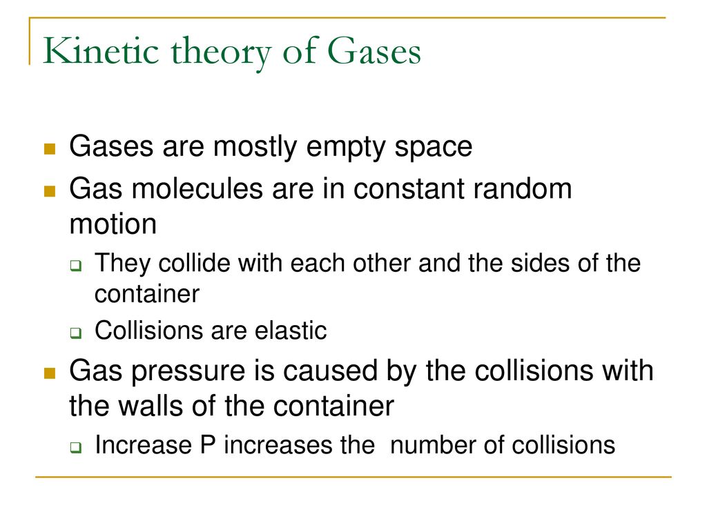 Gases Chapter ppt download