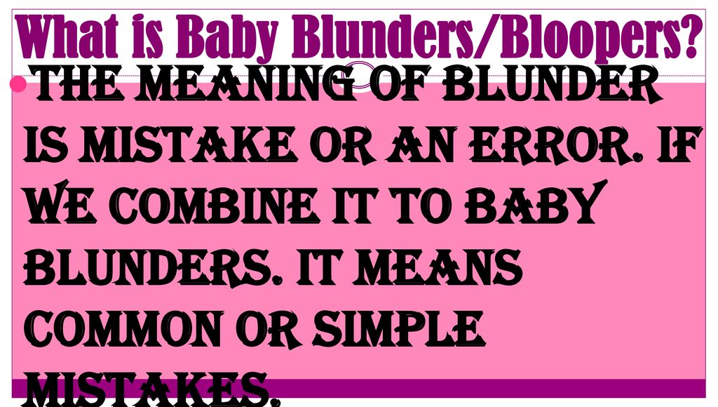 Pronunciation of Blunder  Definition of Blunder 