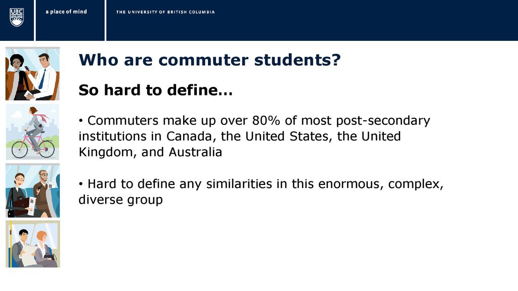 Commuter Students Experience - ppt download