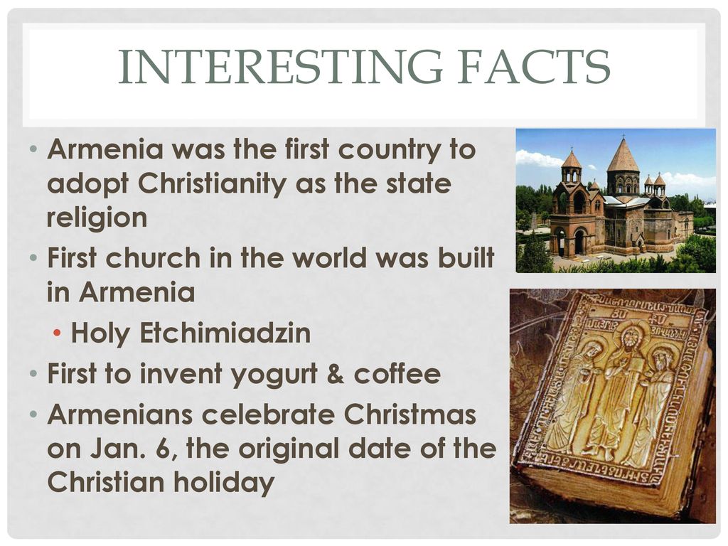 Interesting facts: What you should know about Armenia