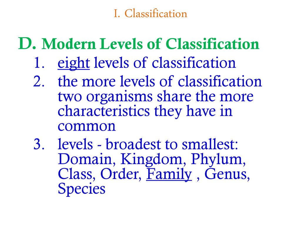 Unit: Classification and Simple Organisms - ppt download