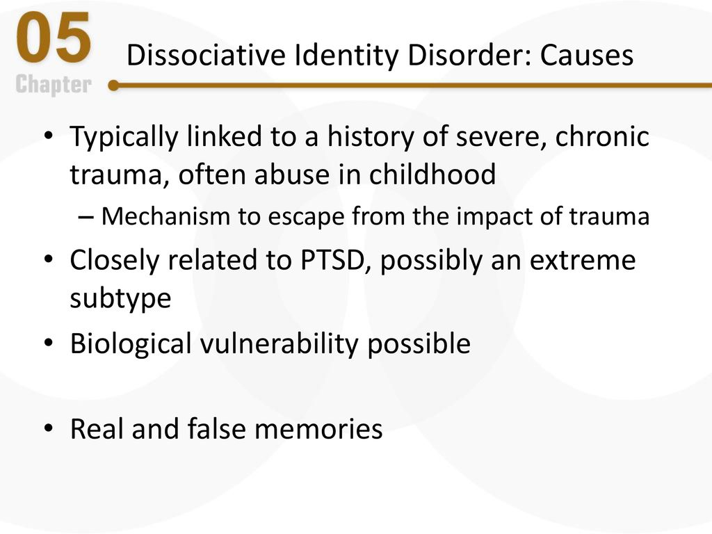 Somatic Symptom Disorders And Dissociative Disorders Ppt Download