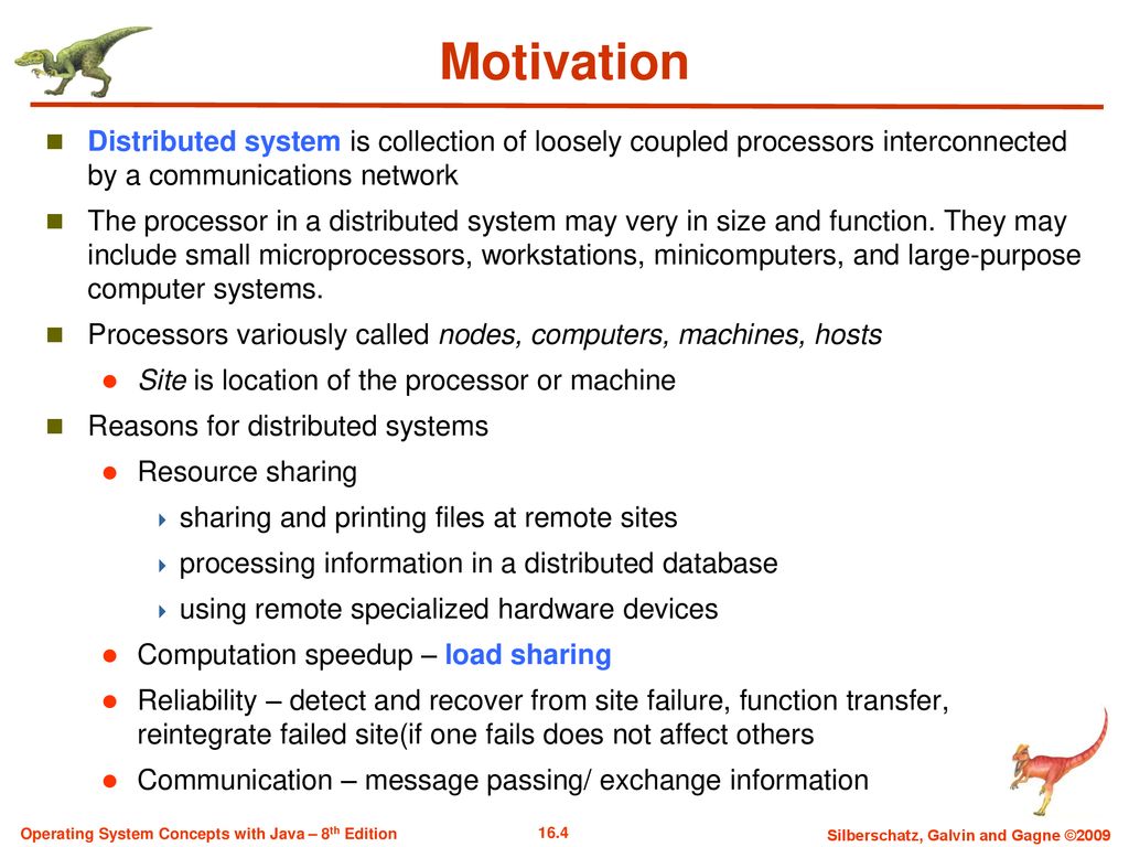 Chapter 16: Distributed System Structures - ppt download