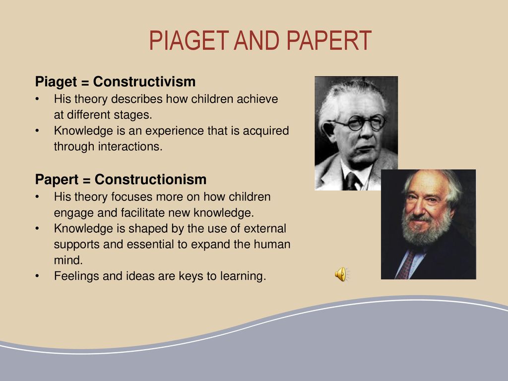 Seymour Papert ETEC562: Group C Constructionism - ppt download